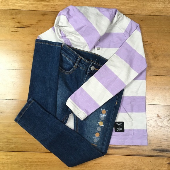 NWT GymboreeGirls Pullover and Skinny Jeans Set